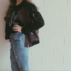 Charolette Russe Bomber Jacket